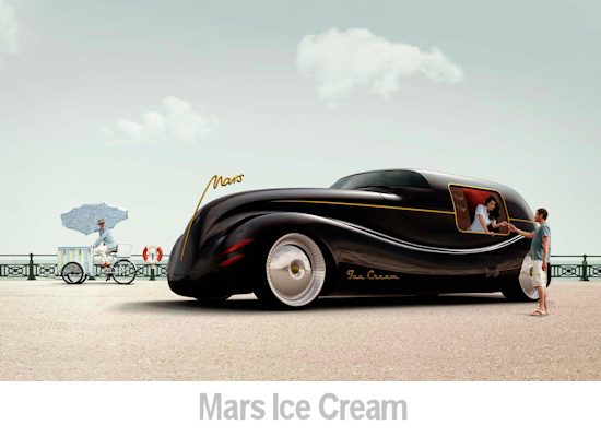 work for mars ice cream.