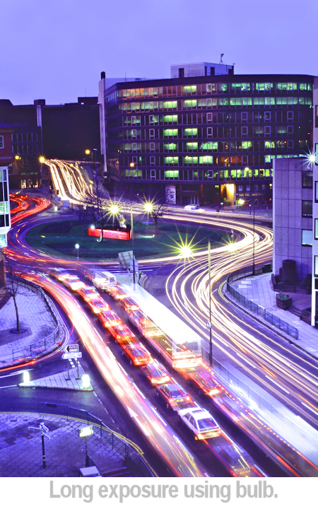 long exposure example using bulb.
