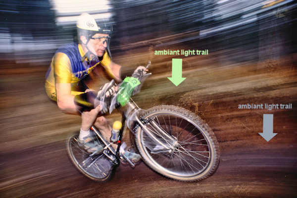 flash first curtain sync example